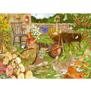 Puzzle Garden Visitors Rabbits 1000Pc