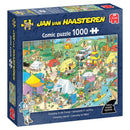 Puzzle Jumbo Jan van Haasteren Camping In Forest 1000Pc