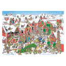 Puzzle Jumbo Jan van Haasteren Santa's Village 1000Pc