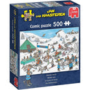 Puzzle Jumbo Jan van Haasteren Reindeer Races 500Pc