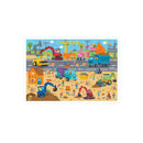 Trucks & Diggers Book & Puzzle