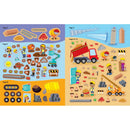 Construction Sticker ActBook Book