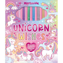 Unicorn Wishes Colouring Pad Book