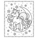 Unicorn Wishes Colouring Pad Book