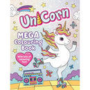 Unicorn Mega Colouring Book Book