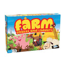 Farm Snakes & Ladders Board Game