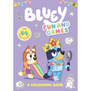 Bluey Fun & Games Colouring Book