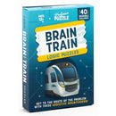 Brain Train Logic Puzzles Board Game