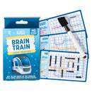 Brain Train Logic Puzzles Board Game