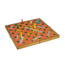 Snakes & Ladders Wood Gwshop Board Game