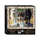 Puzzle Wolf Pack Colours 1000Pc
