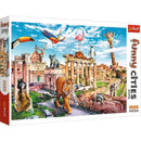 Puzzle Funny Cities Wild Rome