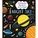 Night Sky Scratch Activity Bk Book