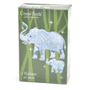 Puzzle 3D Elephant Pair Crystal Puzzl
