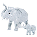 Puzzle 3D Elephant Pair Crystal Puzzl