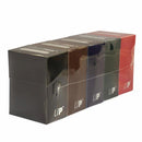Ultra Pro: UP85652 Deck Box AMZ Bundle 5 Dark Colors Blue Green Black Red Brown Cards