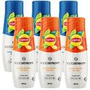 SodaStream Lipton Ice Tea Lemon/Peach Variety Assorted Pack Syrup Mix 440mL Pack 6