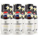 SodaStream Pepsi Max Vanilla Syrup Mix No Sugar 440mL Pack 6 BULK