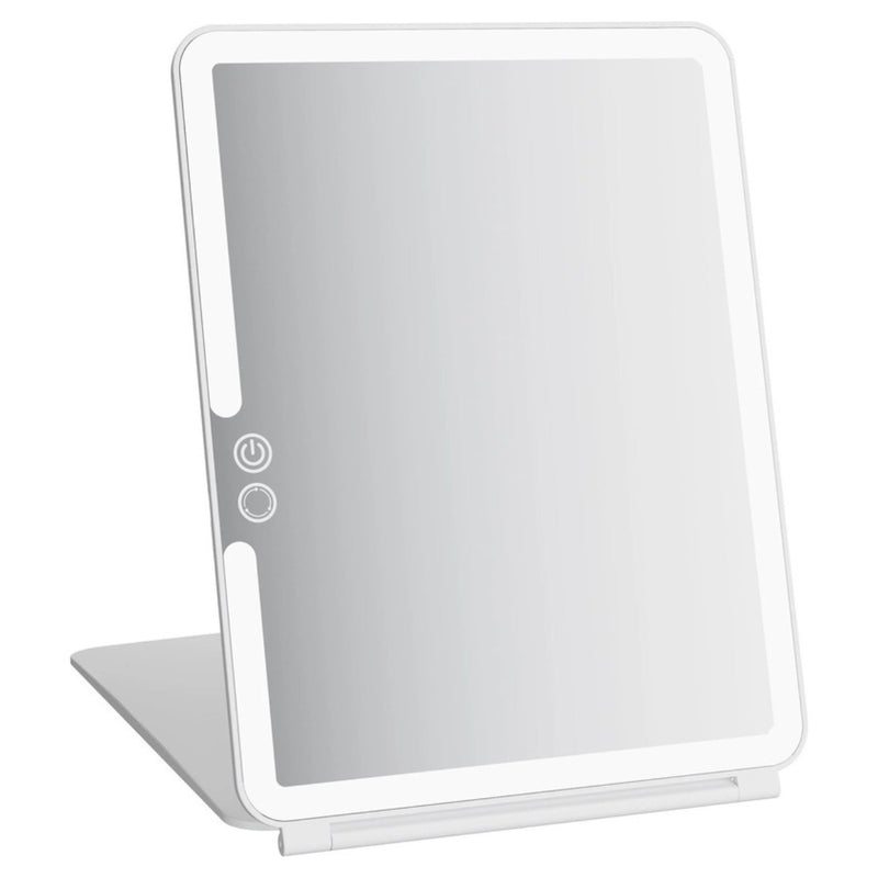 Wellcare Foldable Make-up Beauty Mirror with Adjustable LED Lights
