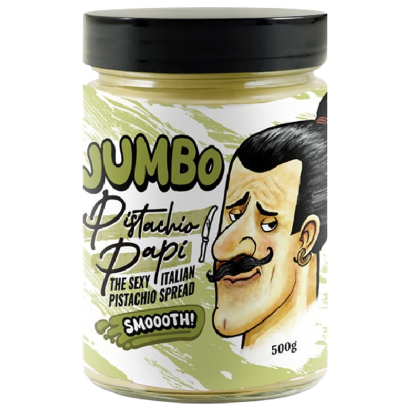 Pistachio Papi Smooth Spread Italian Jumbo Size 500g Made In Italy 12 Pack Bulk