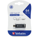 Verbatim Store N Go 64GB USB Type-C USB 3.2 Gen 1 Flash Drive