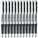 Bic Mark-It Permanent Marker Ultra Fine 0.7Mm Black Box 12