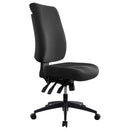 Buro Tidal High Back Chair Fully Upholstered Black