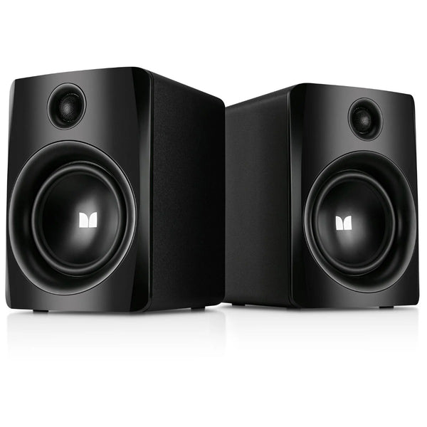 Monster MT-607 Bluetooth Bookshelf Speakers Black