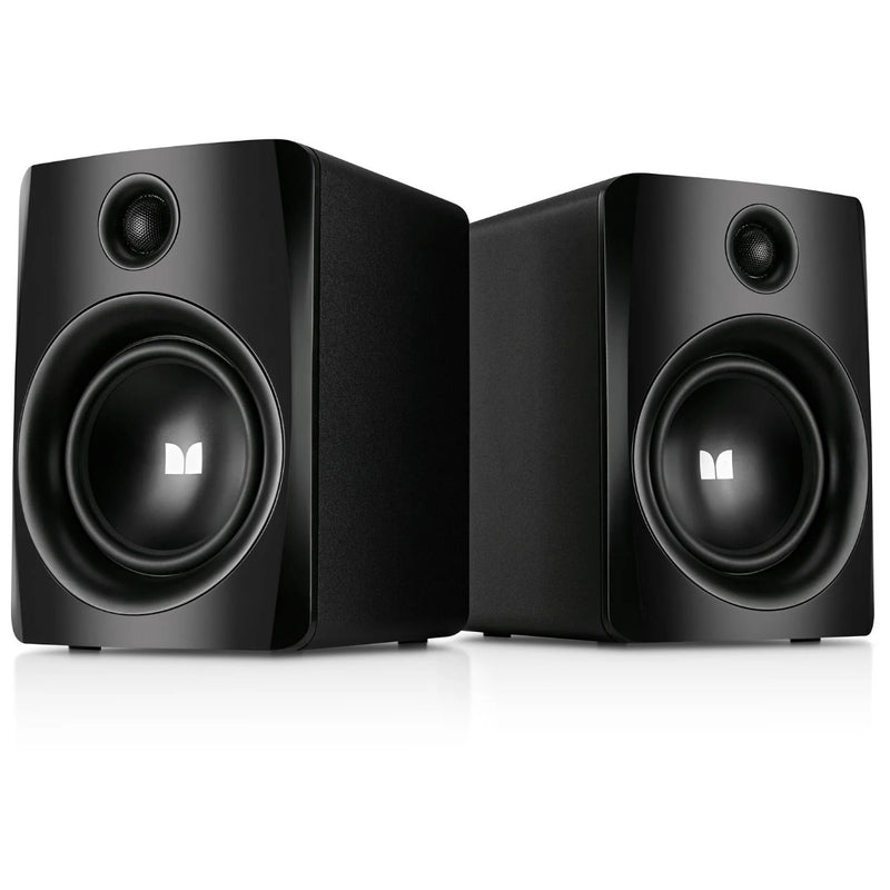 Monster MT-607 Bluetooth Bookshelf Speakers Black