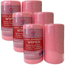 A&C Gentility Super Absorbent Cleaning Wipes Extra Thick 70GSM 30x50cm 45m Red Pack 6 Rolls