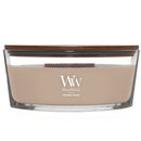 Woodwick Patchouli Crème Candle Crackles As It Burns Ellipse Hearthwick
