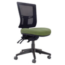 Buro Metro II 24/7 Mesh Mid Back With Seat Slide Nylon Base Safetex Olive