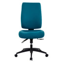 Buro Tidal High Back Chair Fully Upholstered Teal