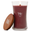 WoodWick Rouge Oud Large Candle Crackles As It Burns 610G Hourglass