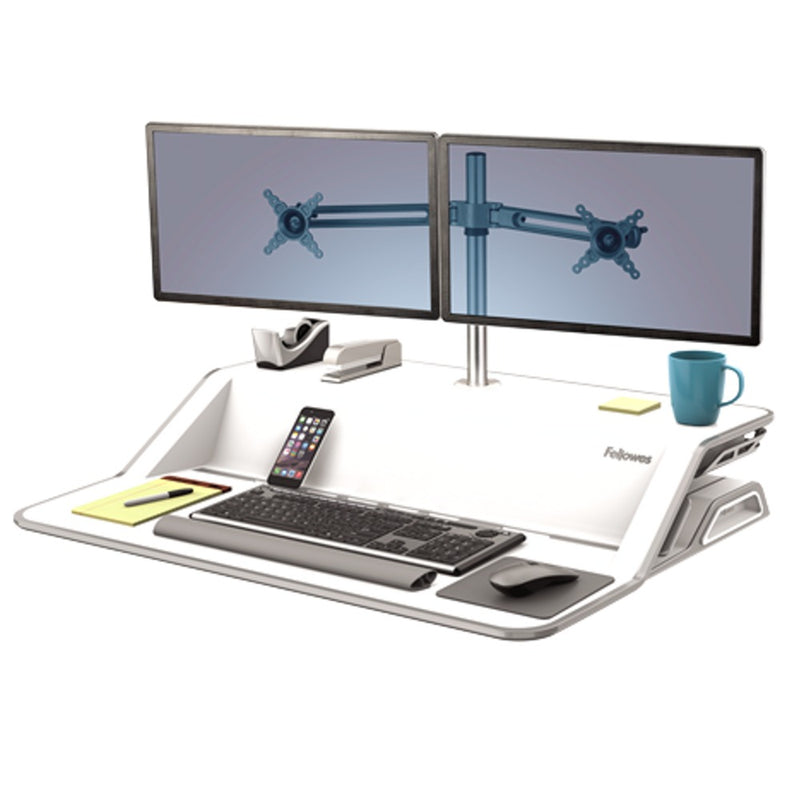 Fellowes Monitor Arm Kit Dual for Lotus DX Sit-Stand Workstation