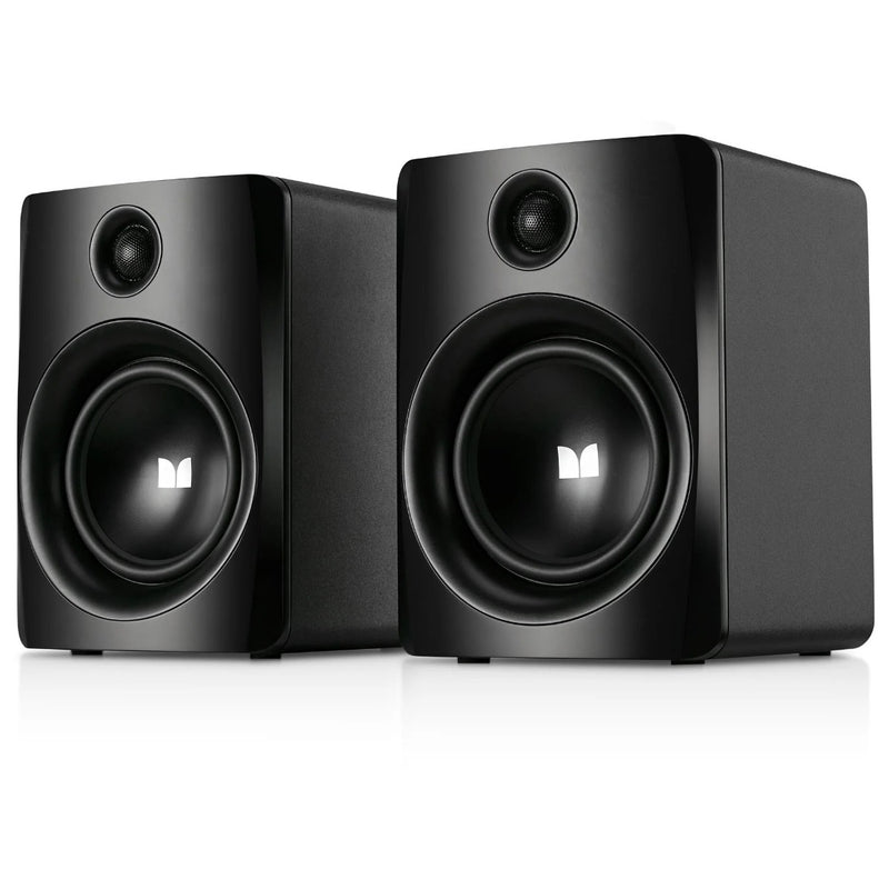 Monster MT-607 Bluetooth Bookshelf Speakers Black