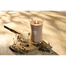 WoodWick Patchouli Crème Large Candle Crackles As It Burns 610G Hourglass
