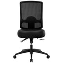 Buro Tidal Mesh High Back Chair Without Arms Black
