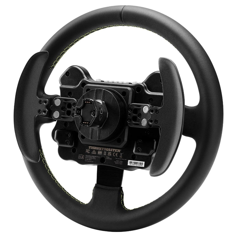 Thrustmaster EVO Racing 32R Leather, Round Leather-Wrapped Wheel Rim & Detachable Hub