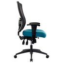 Buro Tidal Mesh High Back Chair With Arms Teal
