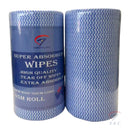 A&C Gentility Super Absorbent Cleaning Wipes Extra Thick 70GSM 30x50cm 45m Blue Pack 6 Rolls