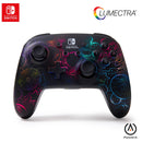 PowerA Enhanced Wireless Controller for Nintendo Switch with Lumectra Galactic Vortex
