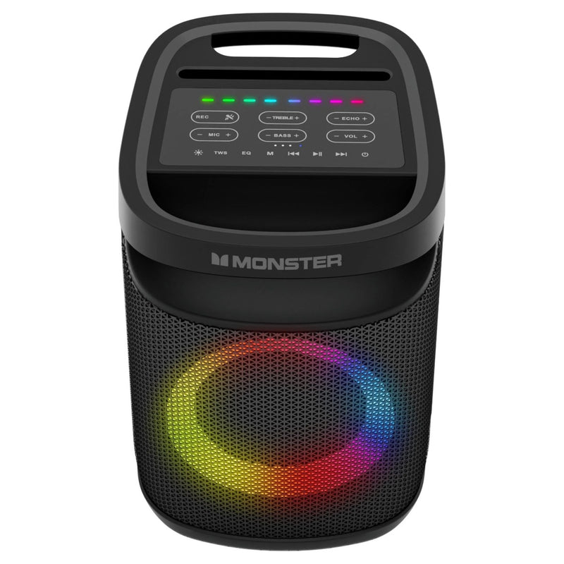 Monster F5 Portable Party Speaker Bluetooth Black