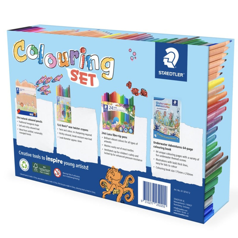 Staedtler Colouring Set Underwater Adventures Gift Box
