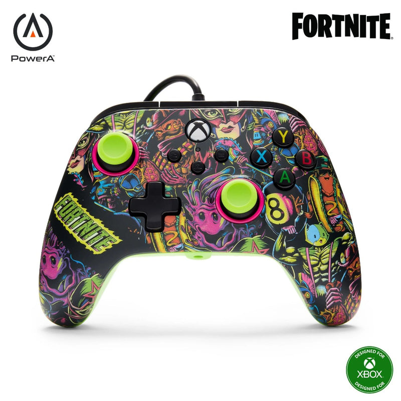 PowerA Advantage Wired Controller for Xbox Series X|S Fortnite Glow