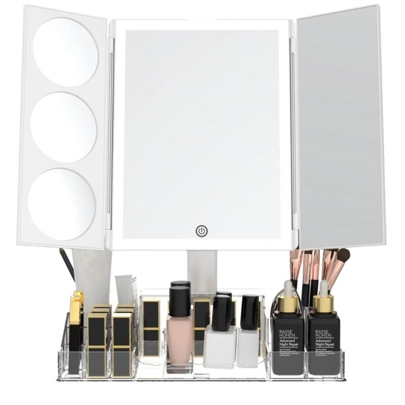 Wellcare Adjustable Makeup Beauty Mirror LED  Magnification