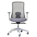 Buro Elan Office Chair with Arms Light Grey