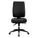 Buro Tidal High Back Chair Fully Upholstered Black