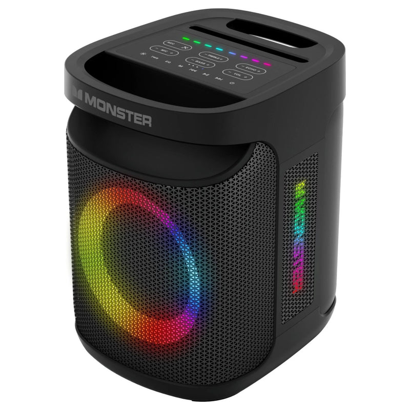 Monster F5 Portable Party Speaker Bluetooth Black