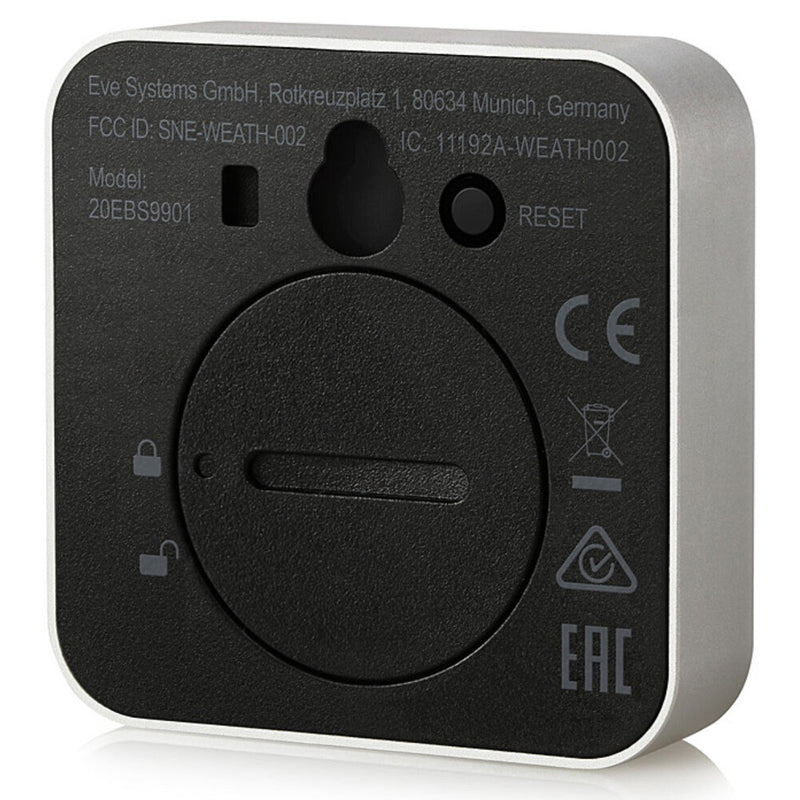 Eve Weather Smart Station with Matter Temperature Humidity